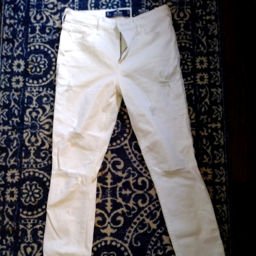 White jeans, size 0S NEW WITH TAGS